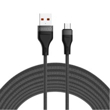 Cable de carga Metal + Nyylon trenzado Somostel  BW15 micro USB v8 