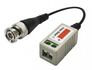 Pareja De Video Balun Bnc A Utp Camaras De Seguridad + Cable