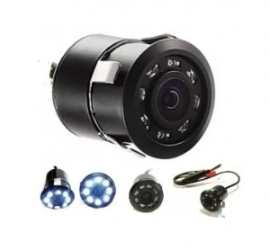 Camara De Retro Hd Noctura Auto Carro Nocturna Agua Luz Led