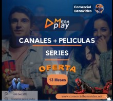 MEGAPLAY  mas de 900 Canales Premium HD Series + Peliculas 13 MESES 