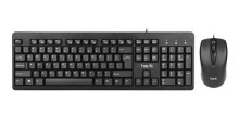 Kit Combo Teclado + Mouse Usb Havit Hv-kb611cm Con Cable 