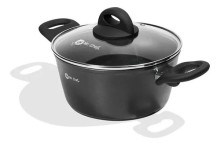 Olla Caserola Mr. Chef Volcanic 20 Cm 2.15lt Black Bp02615