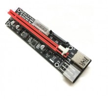 Tarjeta Pci Express Usb 1x A 16x Sata 15 Pin Luz Led 009s