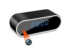 Reloj De Mesa Con Camara Espia Hd Wifi 1080 Con Movimiento
