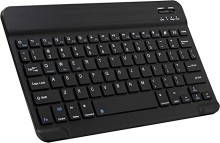 Teclado Bluetooth ultra delgado portátil mini teclado inalámbrico recargable