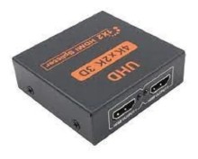 Splitter Divisor Hdmi De 1 Entrada A 2 Salidas Multiplicador