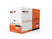 Rollo de Cable de Red Nexxt UTP CAT6 100 MT RJ45 4P