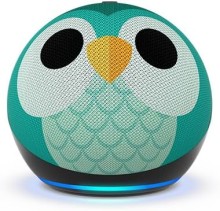 Parlante Echo Dot 5ta generacion Kids Diseñado para niños Dragon y Owl