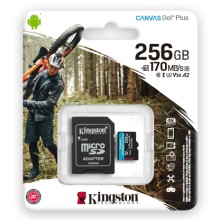 MEMORIA MICRO SD KINGSTON 256GB 170 MB GO PLUS 