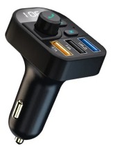 Transmisor Bluetooth Cargador Fast Dual Usb Mp3 Wma Carro Y9