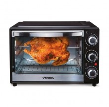 Horno Eléctrico Prima Rosticero 1500w 32lt Negro