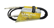 Cable Roxtone Samurai Para Instrumento 1 Plug 6.3MN X 1 Plug 6.3MN 2MT 