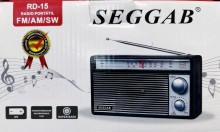Radio  SEGGAB USB Micro sd FM RD-15