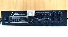 Amplificador Audio Master Mp3 Fm Bt Usb 2 Mic 2 Aux Am-ma-80