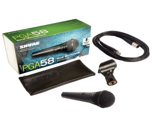 Microfono Profesional Shure Pga58 Dinamico Pga58-xlr 